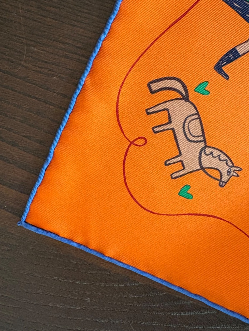 Authentic Hermes 90cm Silk Twill Scarf - "Sieste au Faubourg" - Picture 2 of 5